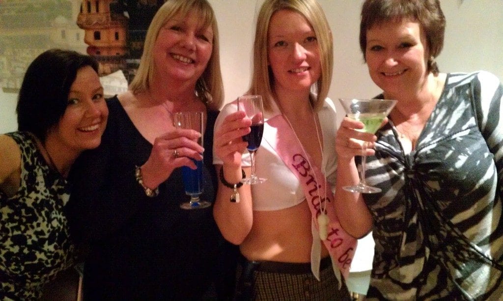 Cocktails for hen night