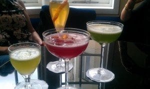 Our cocktail order - if you're heading for the bar - thank you ;-)