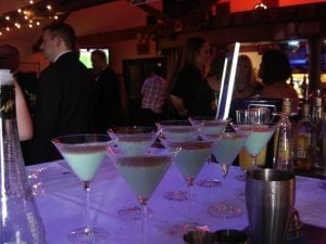 Many Grasshopper cocktails were served in Harborough at 40th party