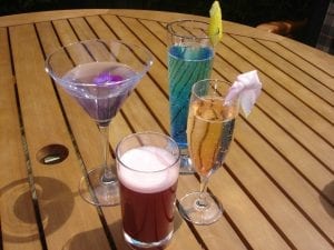 cocktail glass hire