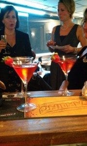 Our Strawberry Vespas were popular at the Bond Casino and cocktails night