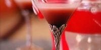 Christmas red cocktail
