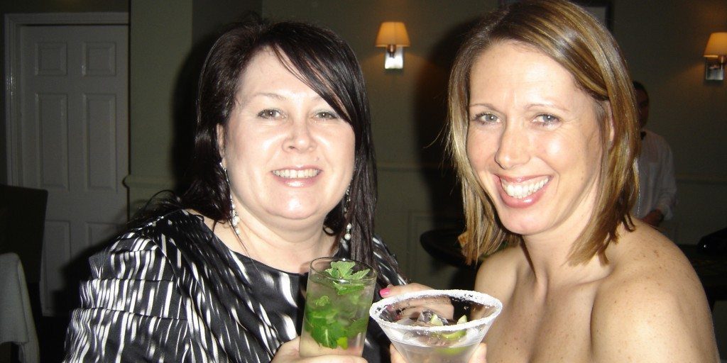 Mojito and Margarita The Mojito on the left Margarita on the right