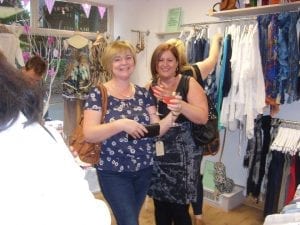 women in Northampton boutique in Wootton