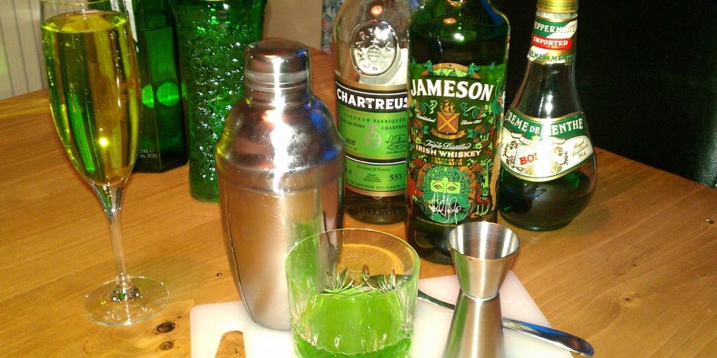 Avoca cocktail for St Patricks Day