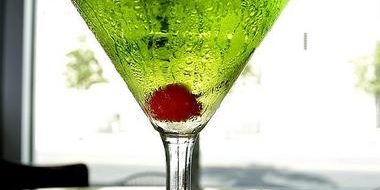 Cool green cocktail