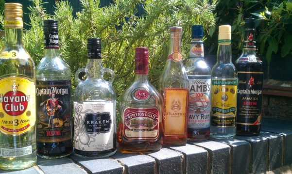 Rum cocktails