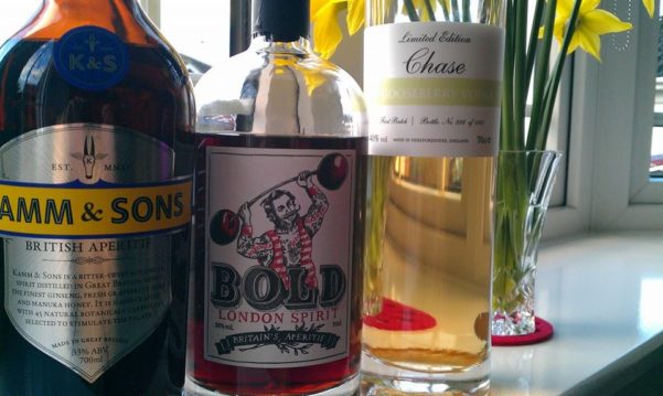bottles and daffodils