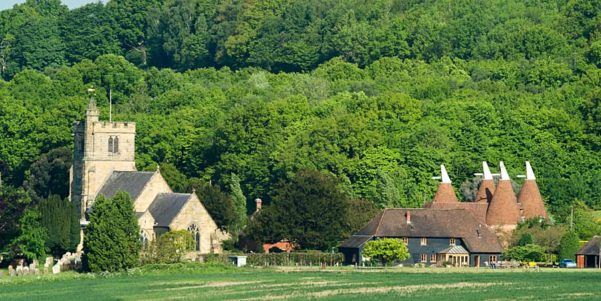 Oast house in Kent