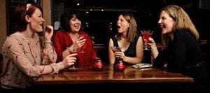 Girls night in cocktails