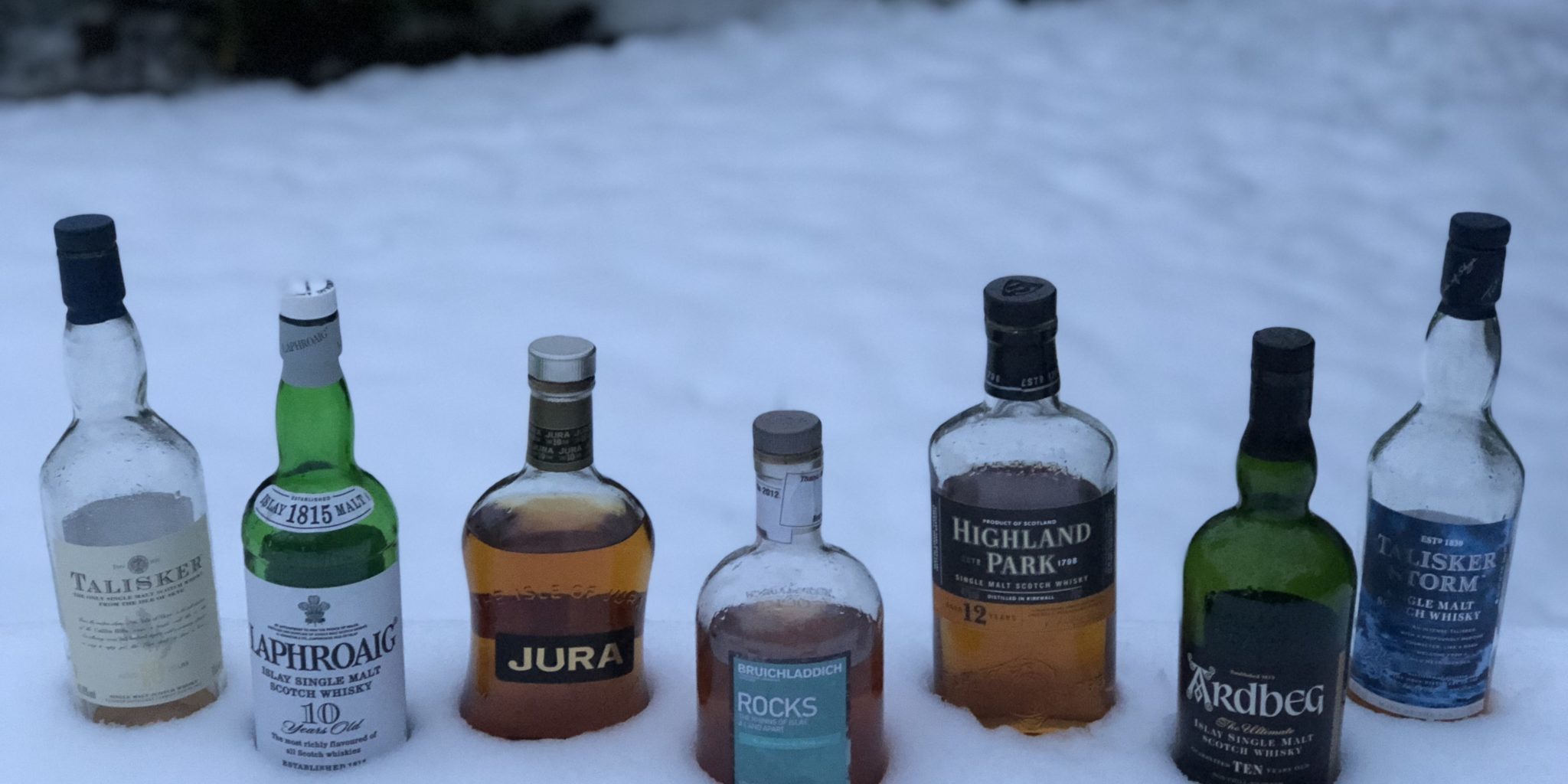 Scotch malts from Islay & the islands Scotch malts for Burns night