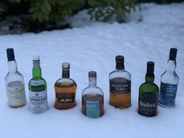 Scotch malts for Burns night