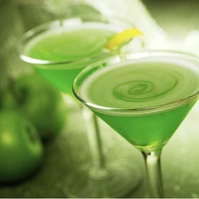 Green Apple Martinis high res