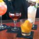 Cocktails on the bar