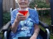 Nanna with red cocktail